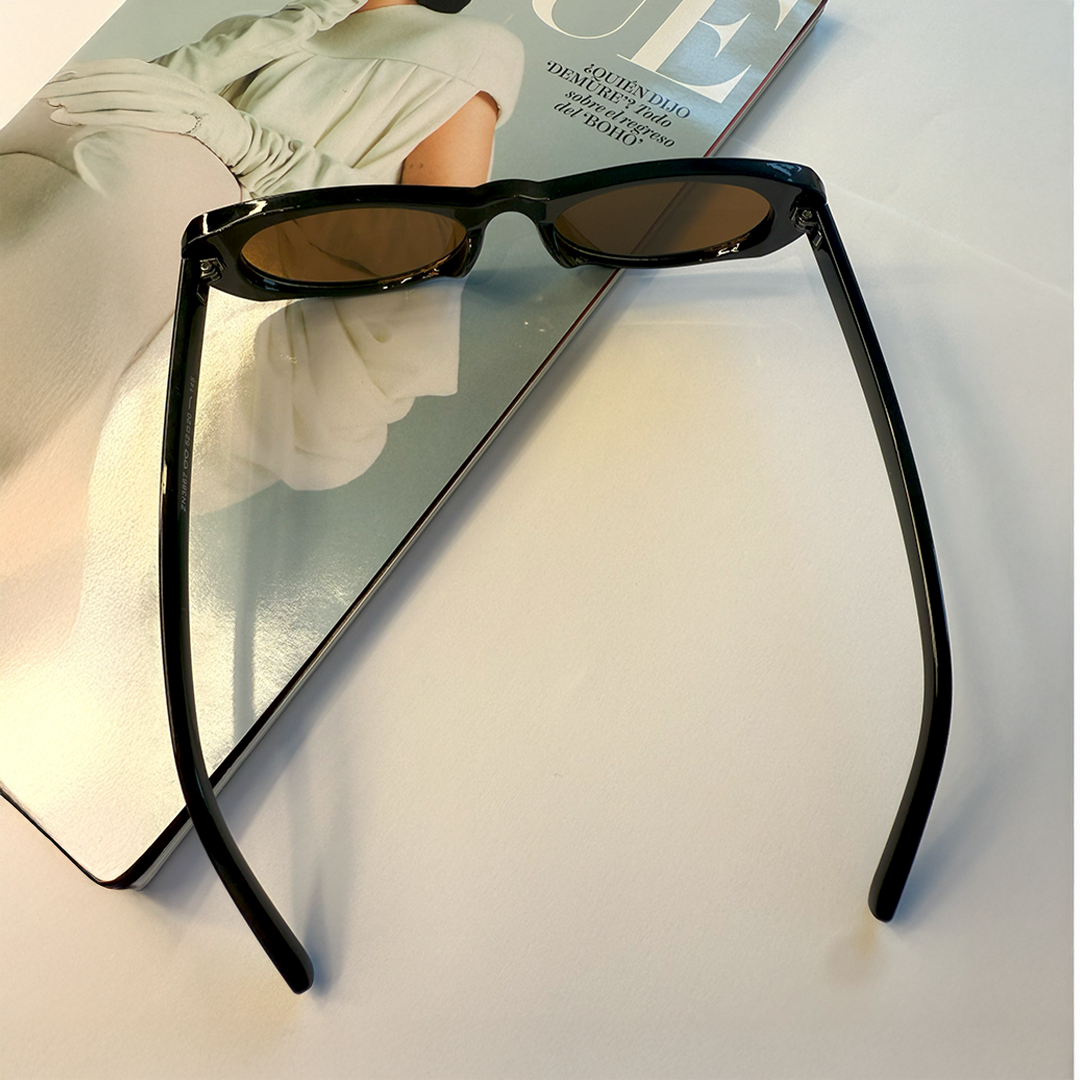 🕶️ Gafas de sol negras estilo retro – ArmasStyle