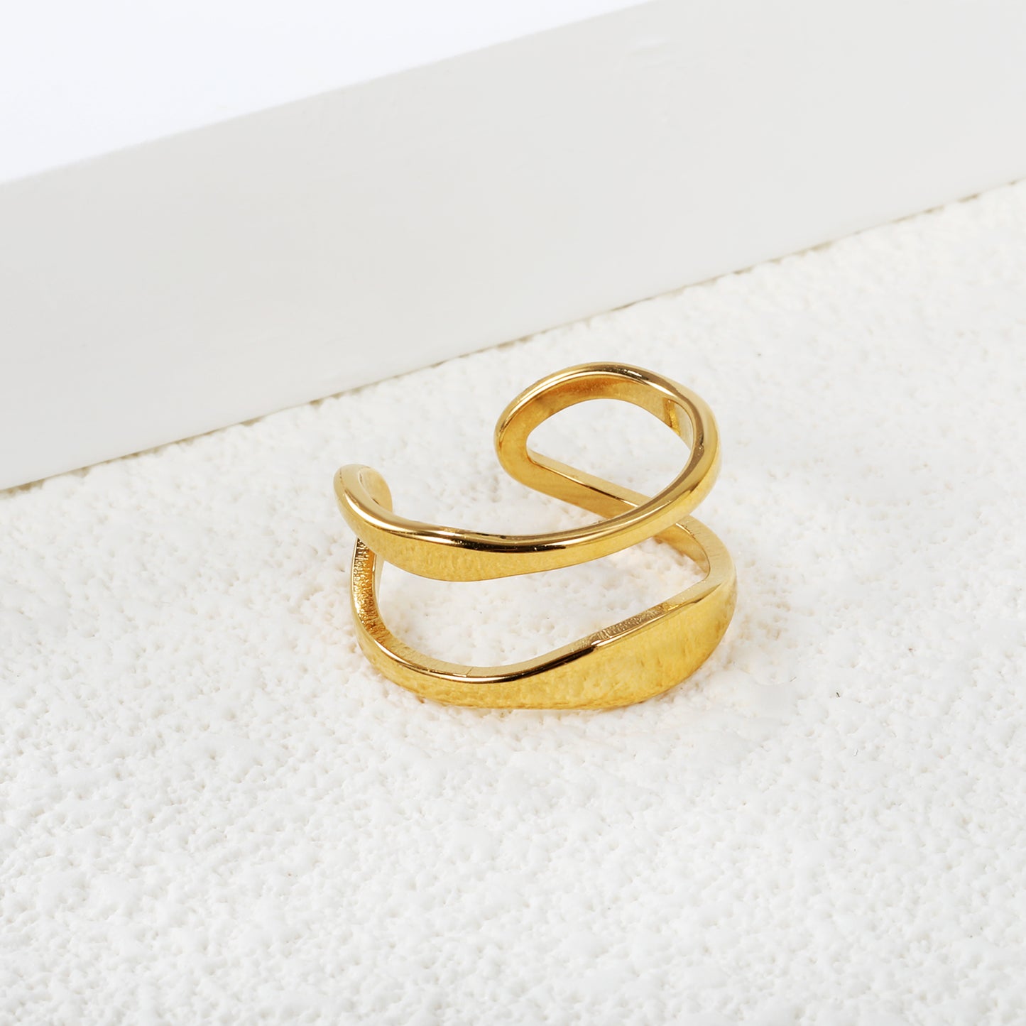 Anillo Dorado Abierto | Bañado en Oro 18K