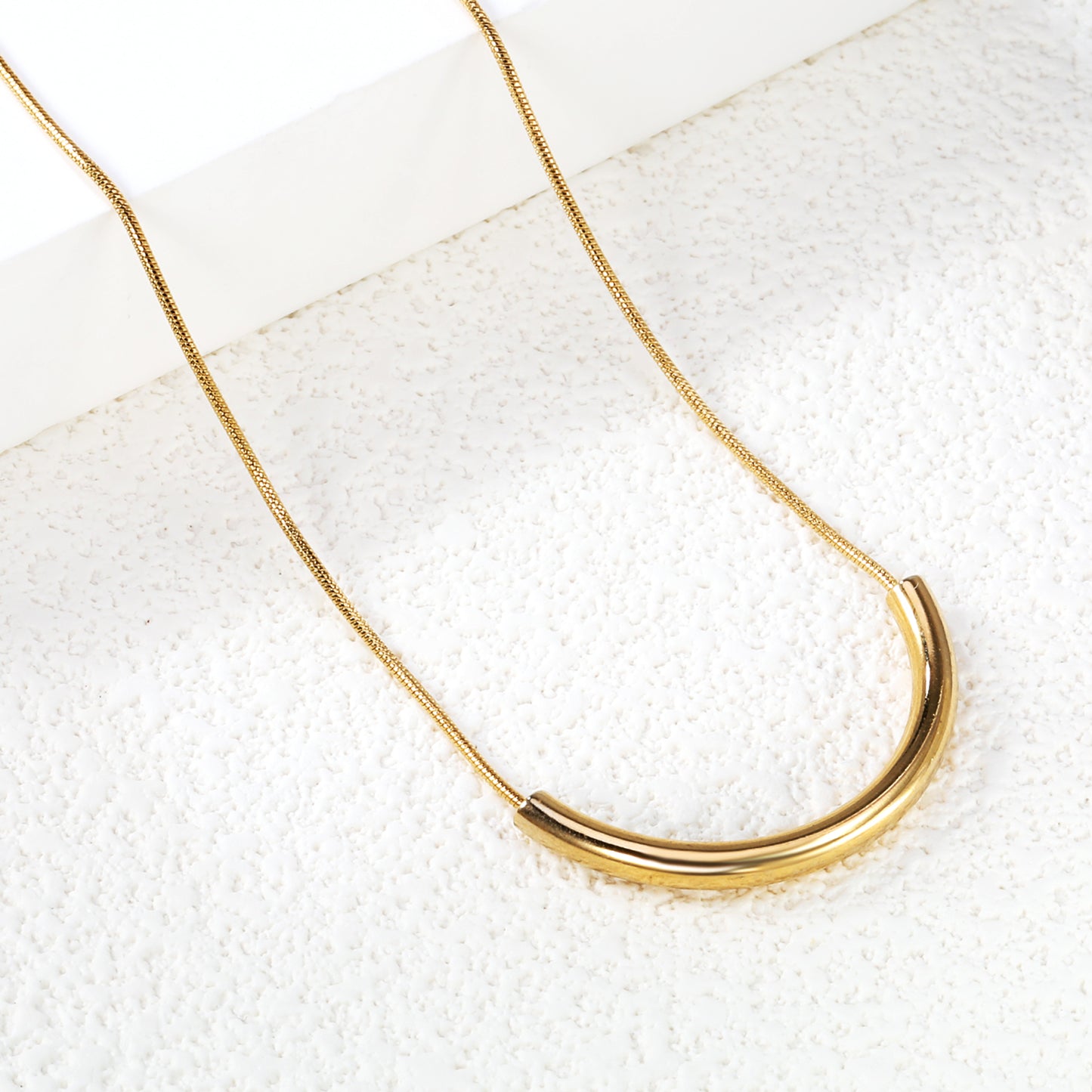 Collar Dorado Minimal | Bañado en Oro 18K