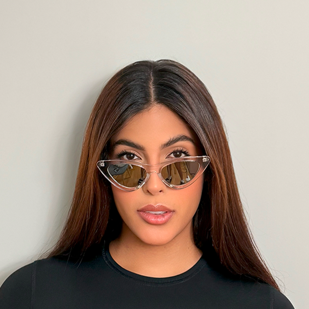 🕶️ Lentes Cat Eye Blancos – Estilo Retro Chic