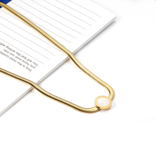 Collar Medalla con Mensaje | Bañado en Oro 18K